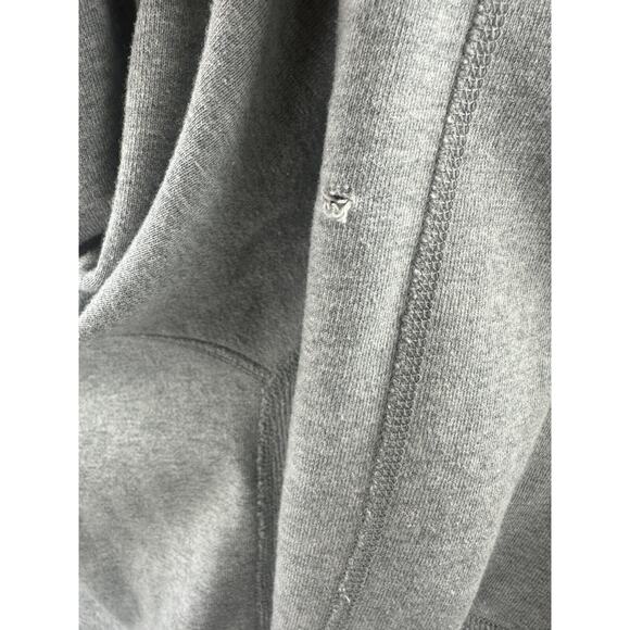 Reigning Champ Lockup Pullover Hoodie Heather Grey Spellout Sweatshirt XL *Flaw - Picture 14 of 15